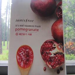 Mặt nạ Innisfree mềm mịn,sáng da It’s real squeeze mask- pomegranate, siêu thoải mái bạn đã dùng chưa?